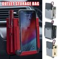 thumbnail image 2 of CAROOTU Multifunctional Car Pocket Automotive Air Vent Mobile Phone Storage Pouch Small Bag, 2 of 6