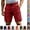 J10 - Red, variant on Cargo Shorts for Men Relaxed Loose Fit Drawstring Tactical Hiking Shorts Summer Carpenter Work Short Pockets,Gray,4XL