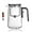 Gray 600ml, variant on Tea Pot, Water Separation Glass Teapot with Wooden Handle, Witchcraft Teapot, Magical Teapot, Glass Teapot with Infuser, Glass Teapot with Strainer, Magic Tea Pot (Gray 600ml)