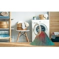 thumbnail image 2 of Ahgly Company Machine Washable Indoor Rectangle Transitional Grapefruit Red Area Rugs, 4' x 6', 2 of 7