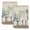 Light Gray Green Tan, variant on Bottles and Plants Kitchen Towels Set of 2, Farmhouse Country Rustic Brown Wooden Plank Absorbent Dish Towels for Kitchen, Microfiber Hand Towel, Quick Drying Tea Towel Decorative Dishcloths