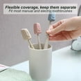 thumbnail image 5 of 3-piece toothbrush case, portable, toothbrush head protector, 5 of 5