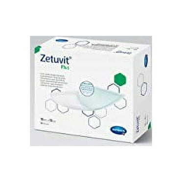 Zetuvit Plus Superabsorbent Dressing 4" x 4"- Box of 10 (413110)