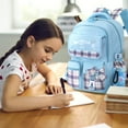 thumbnail image 7 of Roffatide Cinnamoroll Kawaii Backpack with 21-Piece Accessories, Blue, 7 of 7