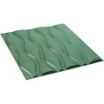 thumbnail image 6 of Ekena Millwork 19 5/8"W x 19 5/8"H Ariel EnduraWall Decorative 3D Wall Panel, Universal Pearl Metallic Sea Mist (12-Pack for 32.04 Sq. Ft.), 6 of 6