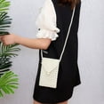 thumbnail image 4 of Hand-woven Pearl Bags Lady Beaded Shoulder Bag Handbag Flap Bag Mini Crossbody Bag, 4 of 9