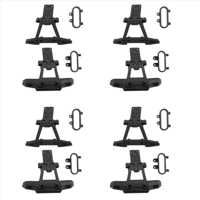 4X Conjunto de Parachoques Delantero Y Trasero para HBX 16889 16889A 16890 16890A 1601 1602 SG1601 SG1602 RC Accesorios de Piezas de Coche