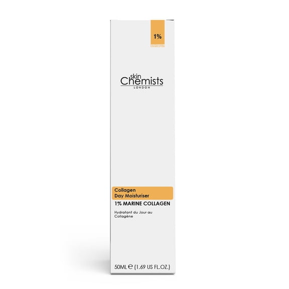 skinChemists Collagen Day Moisturizer, Smoothing Face Cream for Fine Lines, 1.7 fl oz