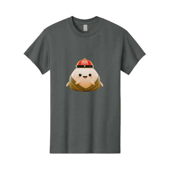 Baozi Mens Graphic Tee, 100% Cotton, Casual Summer Wear BAA152