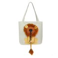 thumbnail image 1 of Outcrop Small Lion Pet Canvas Shaped Shoulder Bag Cat Dog Small Go Out Handbag, 1 of 4