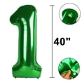 thumbnail image 4 of Globo digital Kelfuoya, 40 cm, verde, número 14, para decoración de fiestas, 4 of 6