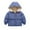 Light Blue, variant on XBASW Boys Girls Winter Fleece Coats for Toddler Kids Hooded down Cotton Jacket for 2-7 Years Puffer Warm Outerwear