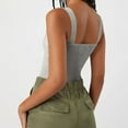 thumbnail image 7 of Posijego Ribbed Tank Tops for Women Camisole Crop Tops Summer Basic Undershirts Going out Tops, 7 of 7