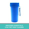 thumbnail image 3 of Limpiador de patas para mascotas 2 en 1 extra grande GROOMER ESSENTIALS, 3 of 9