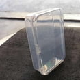 thumbnail image 2 of 2Pcs Pack Small Case Rectangular Container Plastic Clear Storage Box Transparent TRANSPARENT, 2 of 7