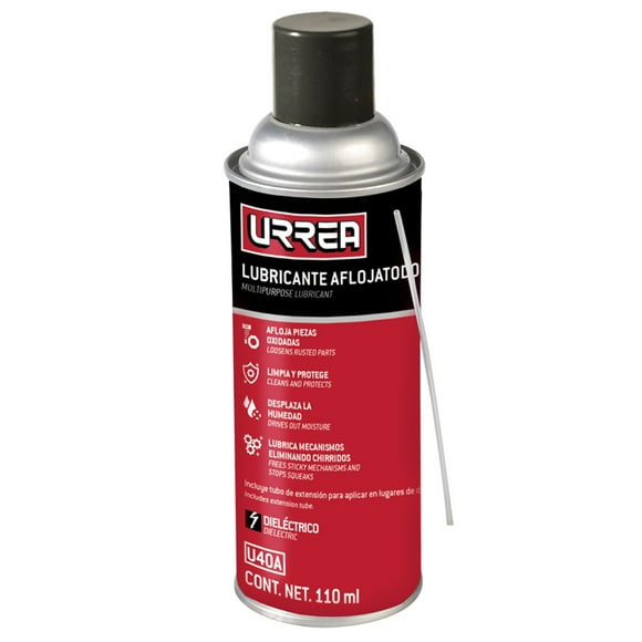 Aceite Aflojatodo Lubricante Dielectrico Aerosol 110ml Urrea U40A