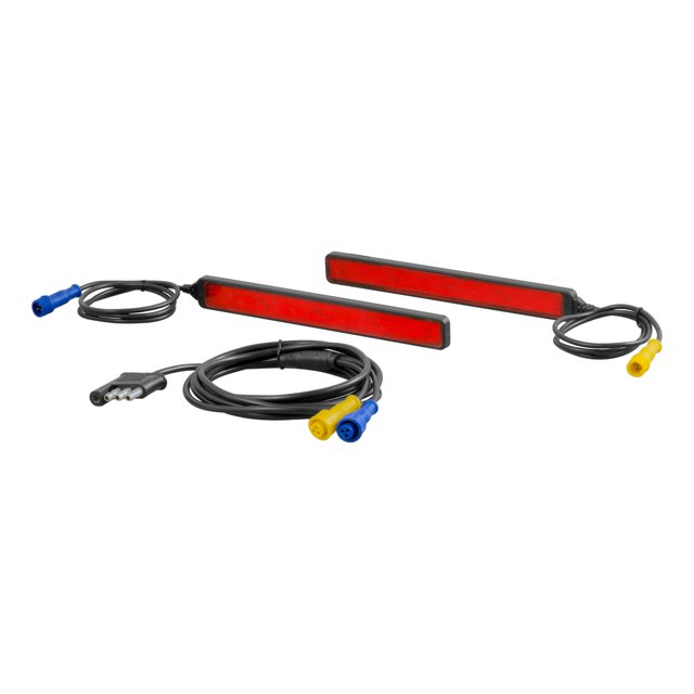 Tiras de luz LED CURT 53201 para Hitch Cargo Cargo Cargo Cargo Cargo, paquete de 2