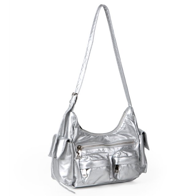 Bolso de mano de cuero para mujer, bolso informal de PU, bolso bandolera, ropa de calle de gran capacidad