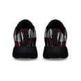 thumbnail image 4 of Basketball American flag Shoes Sneakers for Women Men Black Size 5, 4 of 7