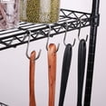 thumbnail image 3 of 30 Small S Hook Pack - Chrome Coated, S Hooks for Hanging on Heavy Duty Shelving, Garage, Grid Wall, Storage Racks, Bakers Racks & Hanging Hooks for Hanging Pot & Pans on Shelf with Hooks, 3 of 5