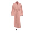 thumbnail image 4 of Vêtements de Nuit pour Femmes Printemps Style Décontracté Ouvert devant Été Printemps Robe de Nuit Simple à Manches Longues pour Filles Vêtements de Nuit Maison Pyjama Marron G, 4 of 9