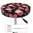 thumbnail image 3 of Cauagu Hearts Print Round Stool Covers,Seat Cushion for Round Bar Stool Chair Seat Cover for Bar Round Chair Fits for 12/13/14in Bar Stool Cushion, 3 of 7