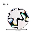 thumbnail image 2 of Naiovety Fútbol luminoso deportivo competitivo de PU para partidos emocionantes, deporte de equipo, fútbol cosido a máquina Ropa Deportiva, Zapatos Rociar cuatro, 2 of 6