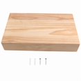 thumbnail image 1 of Flip Design Shelf with Secret Compartment Wall Mounted Bookshelf Modern Decoration Wood Color, 1 of 1