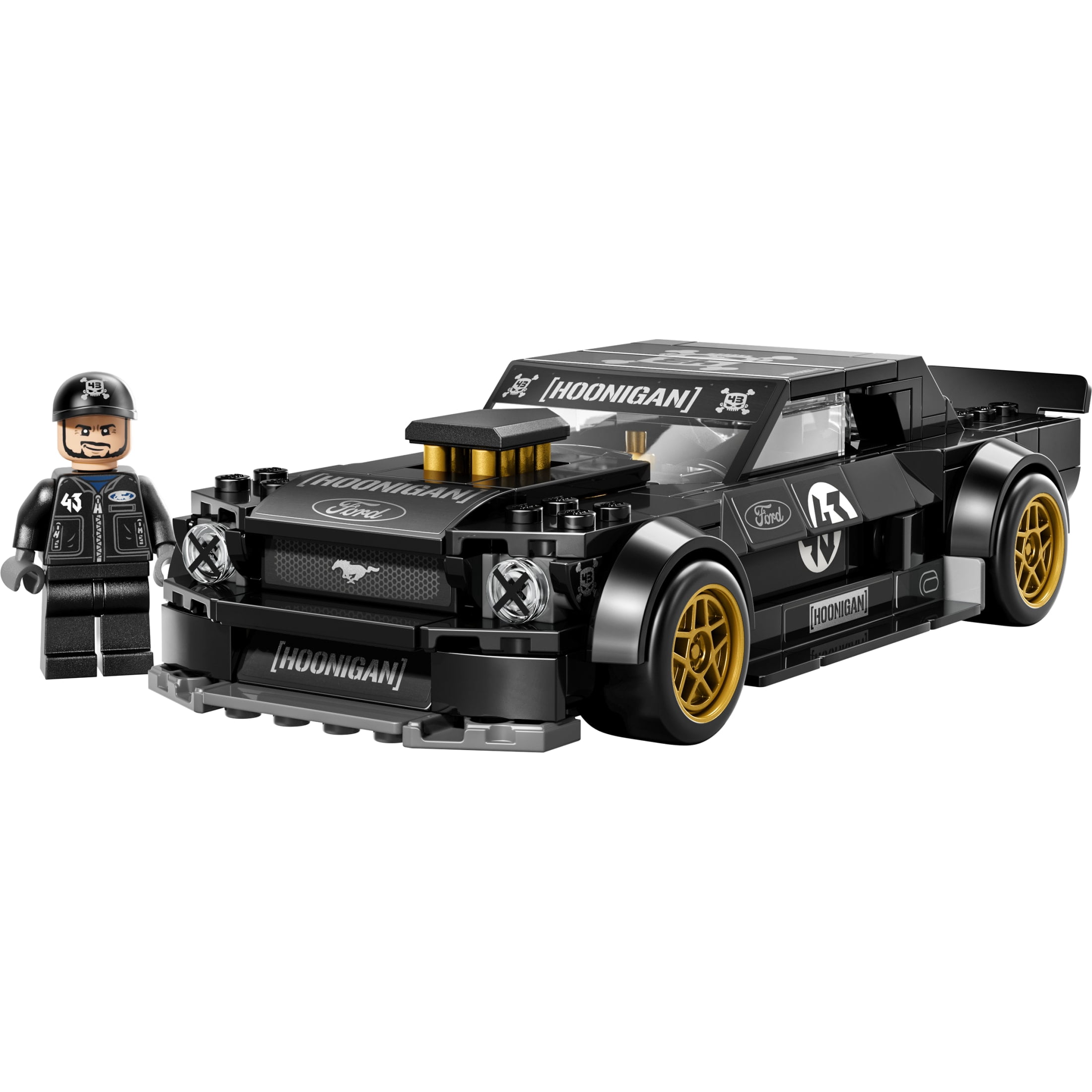 LEGO Speed Champions Ken Block's '65 Ford Mustang Hoonicorn V1 - Building Set for Boys & Girls, Ages 9+ - Mustang Toy Car for Play or Display - Gift for Birthdays - 77262