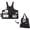 Black, variant on Generic 2-in-1 Convertible Travel Vest Wearable Luggage Jacket with Multi Pockets Lightweight Packable Hiking Camping Outdoor Essentials for Men Women Travel Accessories Carry On Gear