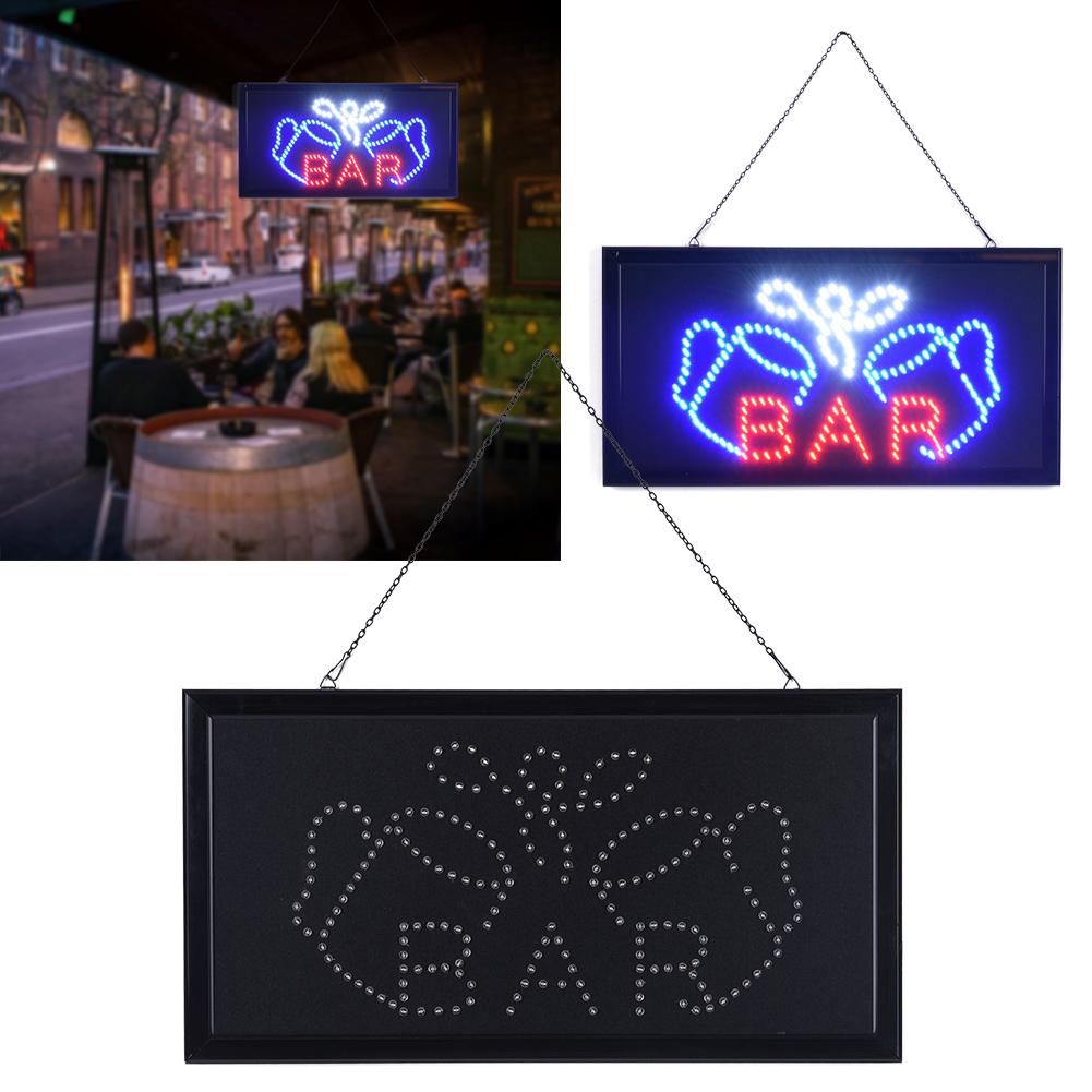 YLSHRF Super Bright Led Bar Sign Board Pub Club Display Light Lamp for