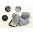 thumbnail image 3 of PET AWESOME Dog Car Seat, Puppy Booster Seat, Travel Carrier Bed for Small and Medium Pets, 3 of 6