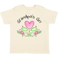 thumbnail image 3 of Inktastic Grandpa's Girl Heart Flowers Girls Toddler T-Shirt, 3 of 5