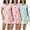 Set3, variant on PinkBeautiM 3 Pack Nightgowns for Women Cotton Casual Sleepshirts Short Sleeve Soft Sleepwear