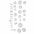 thumbnail image 4 of 33Pcs, Baking Tool Plastic One - Piece Molding Embossed Shape  For As Sugar Cake Decoration Embossing Model, 4 of 8