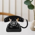 thumbnail image 5 of Raindrops Vintage Retro Antique Phone Wired Corded Landline Telephone Home Desk Decoration (Black), 5 of 8