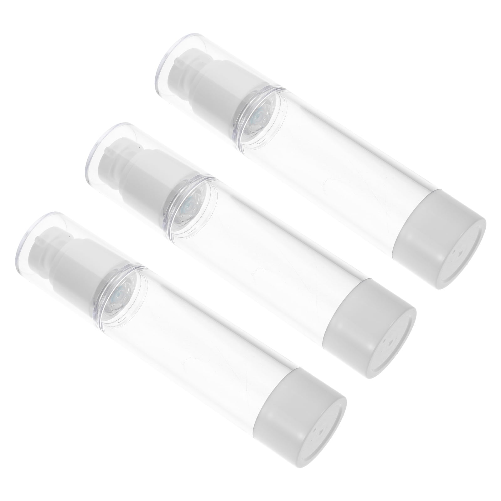 VERDANVERSE 3-Pack Leakproof Reusable Travel Bottles Portable Press Type Sub Bottles for Lotion Shampoo and Toiletries