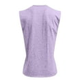 thumbnail image 5 of LODIENY Workout Tank Tops for Men Big and Tall Regular Fit Casual Summer Sleeveless Button V Neck Henley Shirts Vintage Muscle Gym T-Shirt Tops Purple M, 5 of 6