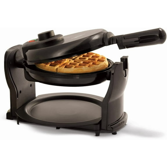 BELLA 13591 Classic Rotating Belgian Waffle Maker, Pro Black