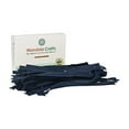 thumbnail image 3 of Nylon Zippers for Sewing, Bulk Zipper Supplies by Mandala Crafts (12 Inches, Navy Blue), 3 of 6