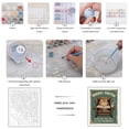 thumbnail image 3 of Paint by Numbers Kit for Adults, Owl Armchair Books Coffee Poster Paint by Numbers, Easy Paint by Numbers Kit for Adults Beginner, DIY Adult Paint by Number Kits on Canvas, 12x16in Home Decor, 3 of 7