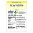 thumbnail image 2 of Milliard Citric Acid 4 Ounce - 100% Pure Food Grade Non-GMO Project Verified, 2 of 5