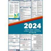 2024 Florida State and Federal Labor Law Poster (Laminated)