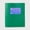 Green, variant on 2 Pocket Plastic Folder with Prongs