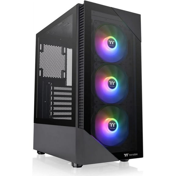 Thermaltake View 200 TG ARGB Computer Case, Black
