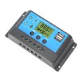 thumbnail image 3 of Controlador De Carga Del Panel Solar, Puerto De Carga USB 12V 24V Controlador De Carga Solar Ligero Adaptable Pantalla LCD Para Exteriores, 3 of 7