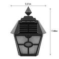 thumbnail image 3 of Solar Wall Lantern Lights, Solar Wall Lights Outdoor, Dusk to Dawn Motion Sensor Sconce IP65 Waterproof, Exterior Front Porch Security Lamps Wall Mount Patio Fence Decorative, 3 of 8