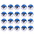 thumbnail image 2 of Pixnor Blue 8mm Wiggly Googly Eyes for DIY Craft Decor (100 Count), 2 of 8