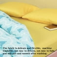 thumbnail image 4 of Microfiber King Fitted Sheet, Wrinkle, Fade, Stain Resistant Deep Pocket Bed Sheet, Yellow, 4 of 7