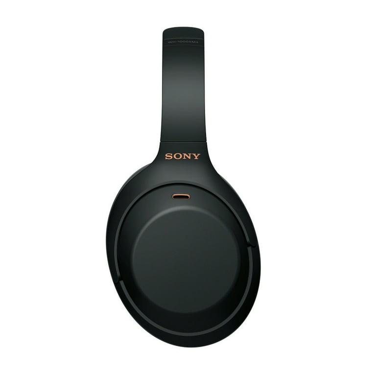 Sony WH-1000XM4 Noise Cancelling Wireless Bluetooth Hi-Res Audio Headphones, Black